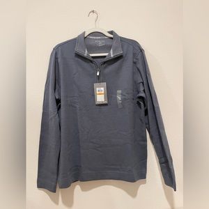 Geoffrey Beene half zip men’s